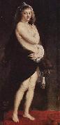 Peter Paul Rubens Portrait of Helene Fourment oil painting artist